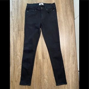 PAIGE Verdugo Ultra Black Skinny Jeans